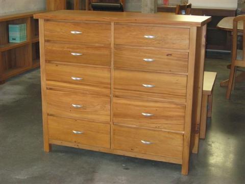 recycled rimu bedroom furniture