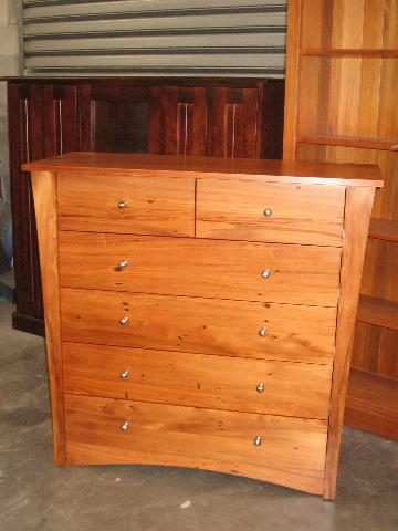 recycled rimu bedroom furniture