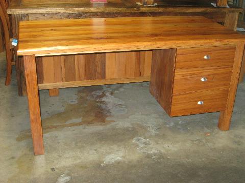 recycled rimu desks/filing cabs