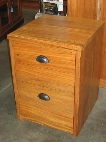 recycled rimu desks/filing cabs