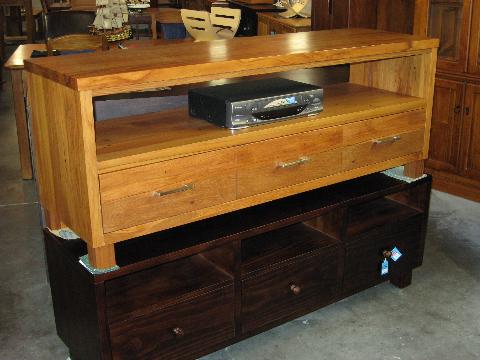 recycled rimu entertainment units