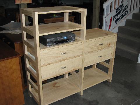 pine entertainment units
