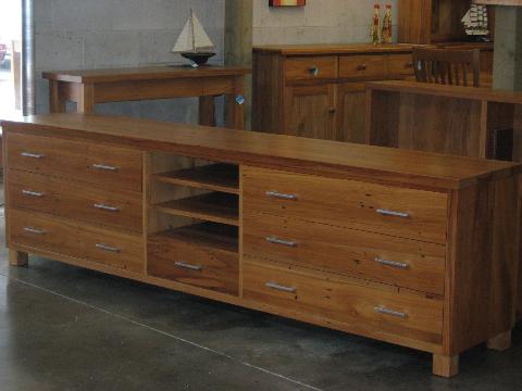 recycled rimu entertainment units