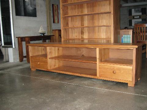 recycled rimu entertainment units