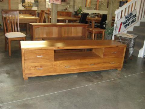 recycled rimu entertainment units