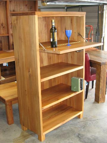 recycled rimu storage, cupboards