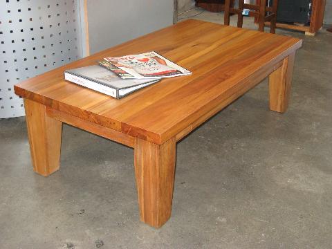 recycled rimu coffee tables