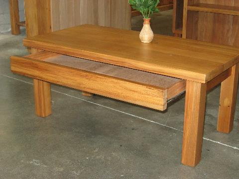 recycled rimu coffee tables