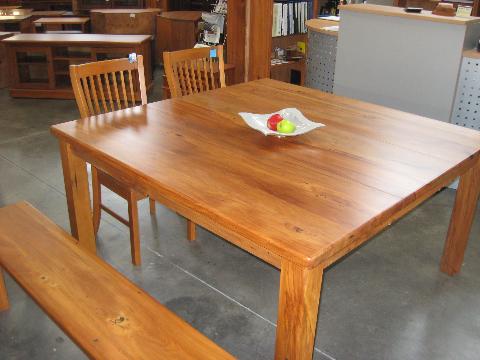 recycled rimu dining tables