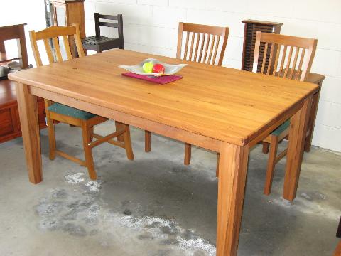 recycled rimu dining tables