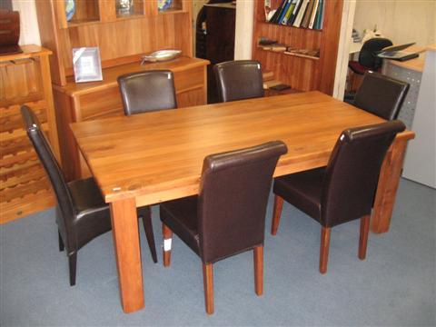 recycled rimu dining tables
