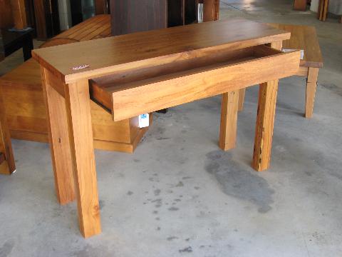 recycled rimu hall tables