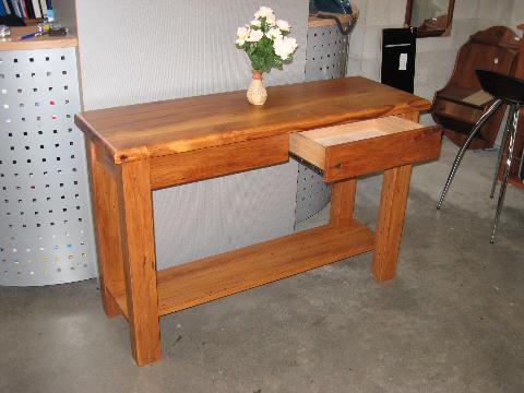 recycled rimu hall tables