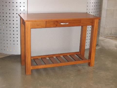 pine hall tables