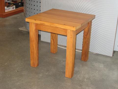 recycled rimu lamp tables