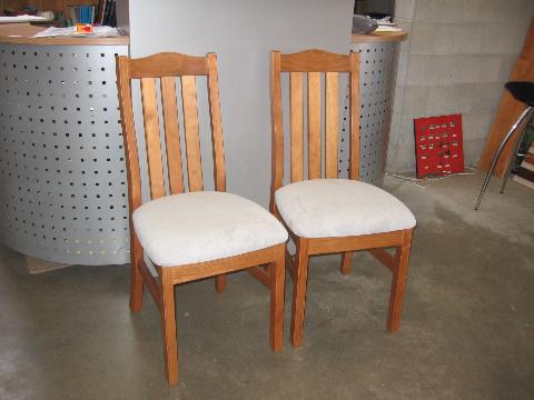 pine dining chairs