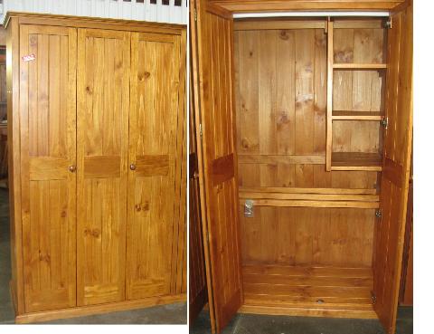 pine wardrobes
