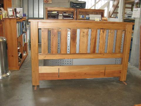 recycled rimu beds and headboards