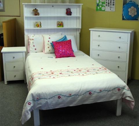 pine beds and headboards