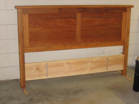 recycled rimu beds and headboards