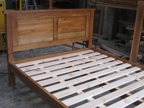 recycled rimu beds and headboards