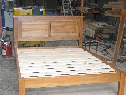 recycled rimu beds and headboards