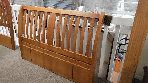 pine beds and headboards
