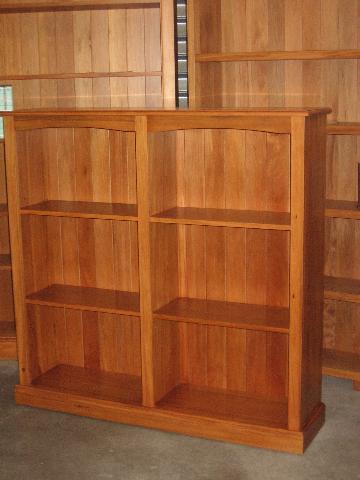 recycled rimu bookcases