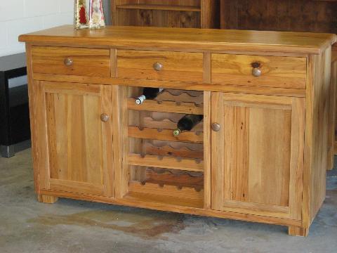 recycled rimu buffets and hutches