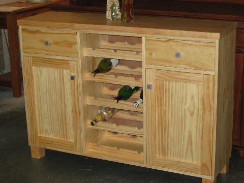 pine buffets and hutches