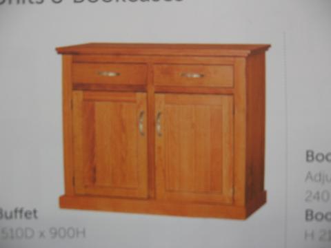 pine buffets and hutches