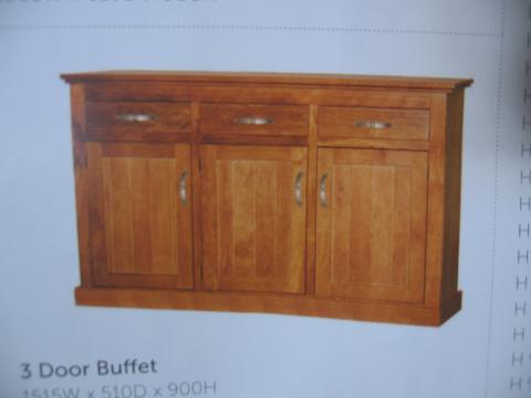 pine buffets and hutches